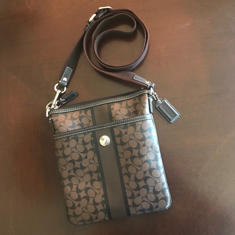 Coach Crossbody Bag Brown